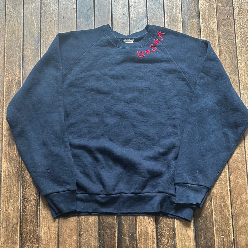 ISMBW Navy Crewneck USA